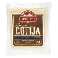 Los Altos Cotija Empacado Part Skim Milk Cheese - 12 Ounce